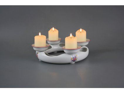 KUDKYK SVÍCEN ADVENTNÍ KYTICE S KOSATCEM RL