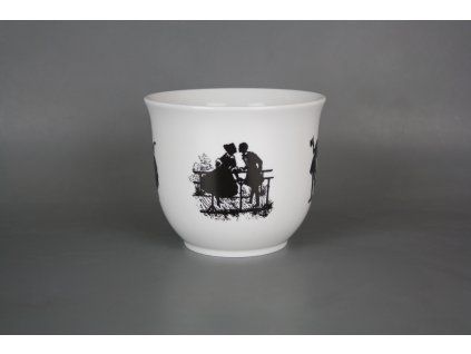 KUDRKP KVĚTINÁČ 16CM ROKOKOVÉ PANENKY EBB 1