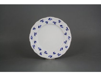 MLOLKH TALÍŘ DEZERTNÍ 19CM MARIE LOUISE LUČNÍ KVÍTÍ HÁZENKY APL
