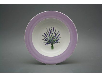 Talíř hluboký 22cm Nina Levandule IFP č. 1