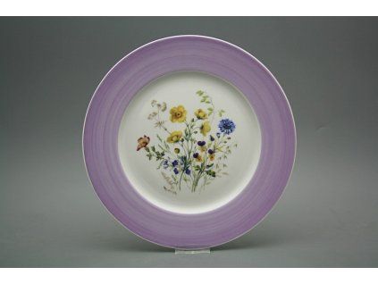 Talíř mělký 25cm Nina Kvetoucí louka IFP č. 1