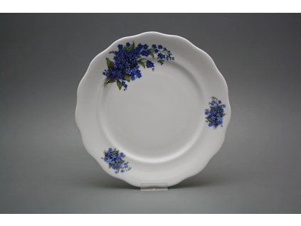 Talíř mělký 24cm Alaska Pomněnky CBB