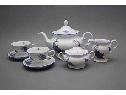 Čajová souprava Alaska Pomněnky 15dílná AL 01