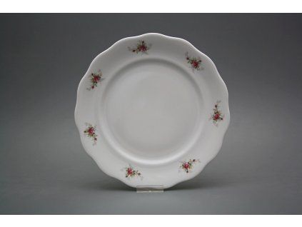 Talíř mělký 24cm Alaska Růžičky růžové ABB