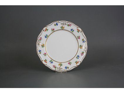 MLOSKV TALÍŘ DEZERTNÍ 19CM MARIE LOUISE SEDMERO KVÍTÍ A2GL LUX