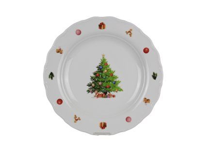 VANSTR MÍSA KULATÁ MĚLKÁ 31CM VERONA CHRISTMAS TREE JBB