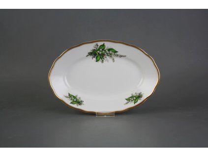 ROKKON OVÁL 24CM ROKOKO KONVALINKY CGL LUX