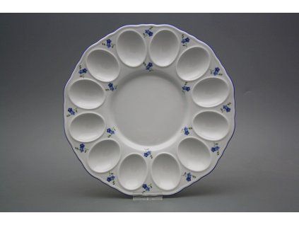 Podnos na vejce 24cm Rokoko Pomněnky AL Házenky č. 1