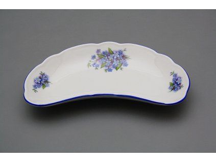Miska na kosti 19cm Rokoko Pomněnky AL č. 1
