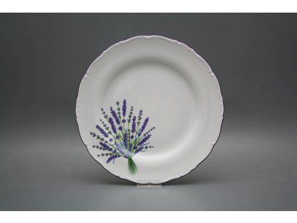 Talíř mělký 25cm Ofélie Levandule HFL č. 1
