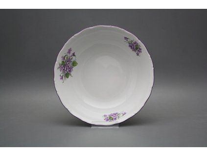 Mísa hluboká 23cm Ofélie Fialky CFL č. 1