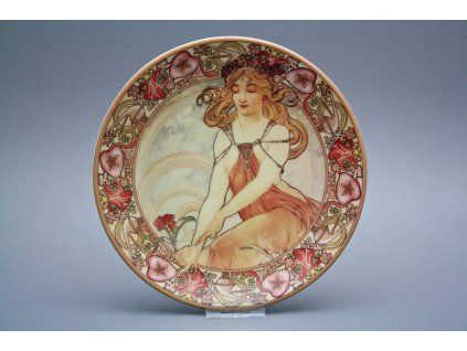 Talíř Alfons Mucha - Dreaming č. 1