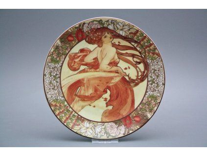 Talíř Alfons Mucha - Bohemia č. 1