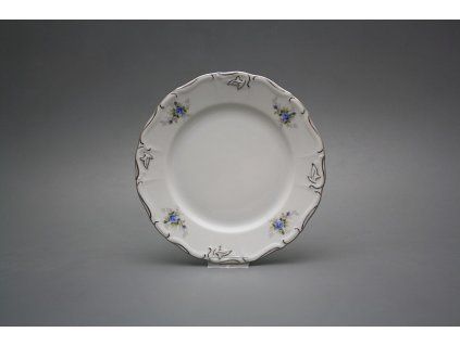 Talíř dezertní 19cm Marie Louise Světlemodré růžičky EPL LUX č. 1