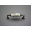 Rustikální úchytka Bohemia 96mm Kvetoucí louka FV č. 4