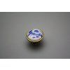Rustikální úchytka Bohemia 40mm Blue Floral č. 1