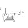 49560 1 porcelanovy otocny vypinac c 5 kompletni brectan abb